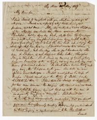 Letter from Langdon Cheves Sr. to Langdon Cheves Jr, May 22nd, 1847