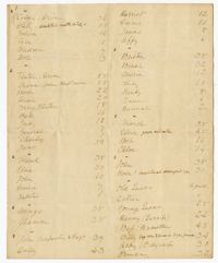 List of Enslaved Persons at Southfield Plantation, 1860