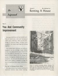 Be Informed, Renting A House, Part 4