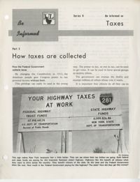 Be Informed, Taxes, Part 2
