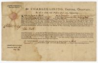 John Ball's Confirmation as Executor of the Estate of John Coming Ball, 1792