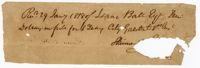 Receipt for Isaac Ball, 1818