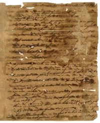 Letter from Elias Ball III to his Brother Isaac Ball, November 13, 1775