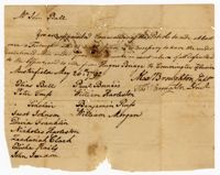 Letter to John Ball on his Appointing of Commander of the Patrol, May 26, 1792