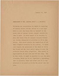 Memorandum to Mrs. Edmunds from P. J. McCahill