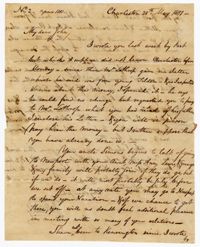 Letter from John Ball Sr. to his Son John Ball Jr., May 28, 1801