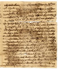 Letter from Keating Simons to Isaac Ball, December 30, 1803