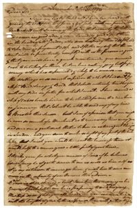 Copy of a Letter between Elias 