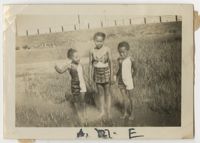 Three Children on Sullivans Island, July 4, 1941
