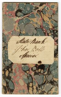 John Ball State Bank Account Book, 1802-1806