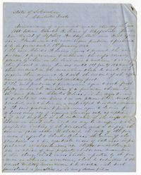 Copy of Memorandum of Agreement Between Charles B. Lucas and Eight Freedmen and Freedwomen, 1865