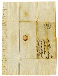 Letter to Woodward Manning from Ira L. Manning, August 9, 1845