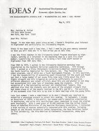 Letter from Bernice Robinson to Justine W. Polier, May 4, 1973