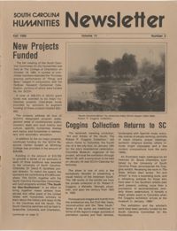 South Carolina Humanities Newsletter, Fall 1985, Volume 11, Number 3