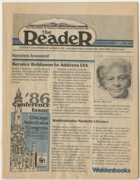 The Reader, Volume 8, Number 2, May 1986