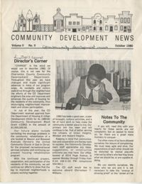 Community Development News, Volume II, Number II