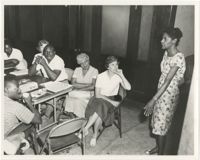Photograph of Bernice Robinson Teaching