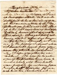 Letter from Emma Pringle Alston to Charles Alston, July 1863