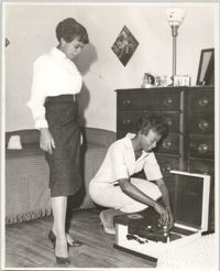 Photograph of Two Women at Talladega College