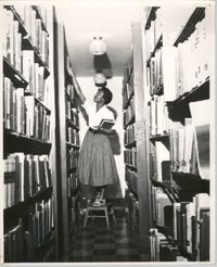Photograph of a Woman at Talladega College