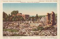 Cafarnaum - Ruinas de la Sinagoga / Cafarnaum - Rovine della sinagoga / Caparnaum - Ruins of the Synagogue / Cafarnaum - Ruines de la Synagogue / Cafarnaum - Ruine der Synagoge / Kafarnaum - ruiny sinagogi / Cafarnaum - Ruinas da Sinagoga
