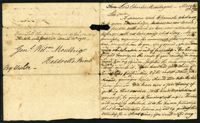 Letter from Lord Charles Montagu to General William Moultrie, March 11, 1781