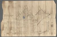 Survey Map of Land Along Pee Dee River, 1845