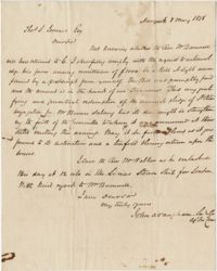 164.  John A. Vaughan to Thos. S. Jervais? -- May 1, 1838