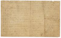 Letter from Christopher Gadsden to Major General Charles Lee, August 2, 1776