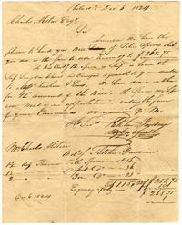 Letter from Fletcher & Gardiner to Charles Alston, December 6, 1824