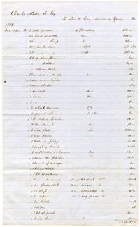 Receipt for Sale of Arundel Plantation, 1859