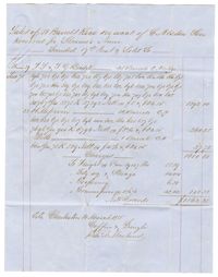 Letter from Coffin & Pringle to Charles Alston, April 20, 1855