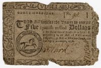 South Carolina Five-Dollar Bill