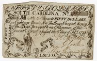 South Carolina Fifty-Dollar Bill