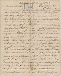 434. John Lynch to Bp Patrick Lynch -- October 2, 1866