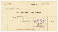 St. Michael's Church Bill, 1918