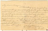 Letter from Emma Pringle Alston to Elizabeth Mary Pringle Smith