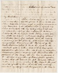 307.  Robert Woodward Barnwell to Martha Mathews -- October 29, 1849