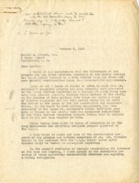 Folder 17: Albert Simons Letter