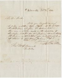136.  David McElheran to William H. W. Barnwell -- February 2, 1844