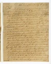 Letter from John Green to Henry Laurens, February 19, 1782