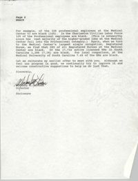 Letter from Michael M. Linder to Dwight C. James, July 6, 1990