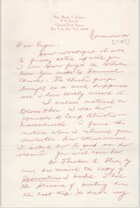 Letter from Maude T. Jenkins to Eugene C. Hunt, November 20, 1978
