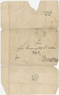Letter from Mendelssohn to Tretbar, December 14, 1839