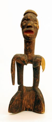 Carved wooden figure