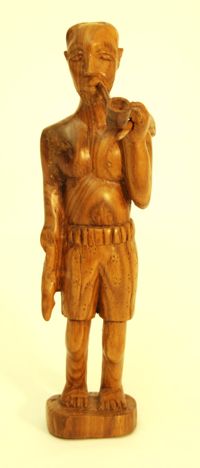 Wooden statuette