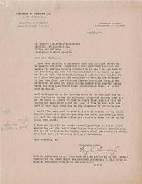 Folder 45: George Simons Letter 1