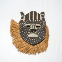 Wooden Ndaka mask