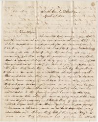 312.  Robert Woodward Barnwell to William H. W. Barnwell -- April 5, 1850