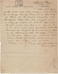 158. Henrietta Lynch to Bp Patrick Lynch -- May 18, 1861